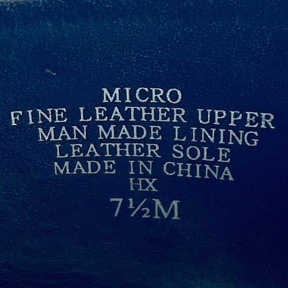 Charles David Micro Black Block High Heel Bootie Sz 7.5 Fine Leather Pointed Toe - Picture 6 of 13